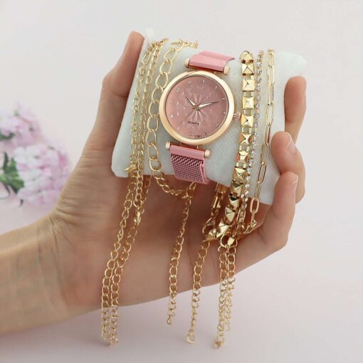 Luxury Beautiful Women Magnet Watches Fashionable - Image 2