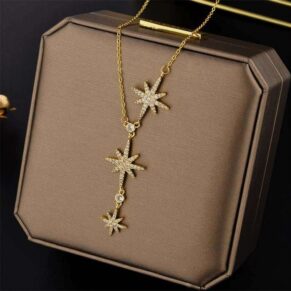 18K Plated Bracelet Star