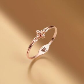 18K Plated Bracelet Flower