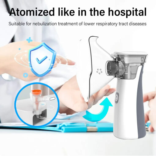 Compact Silent Portable Nebulizer